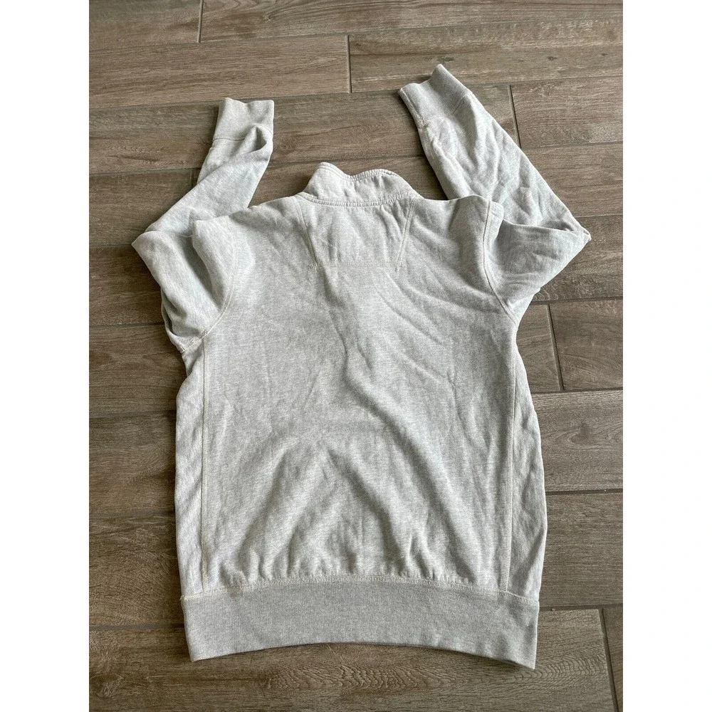 1977 American Eagle 1/4 Zip Pullover Sweatshirt  Mens Size Large Gray